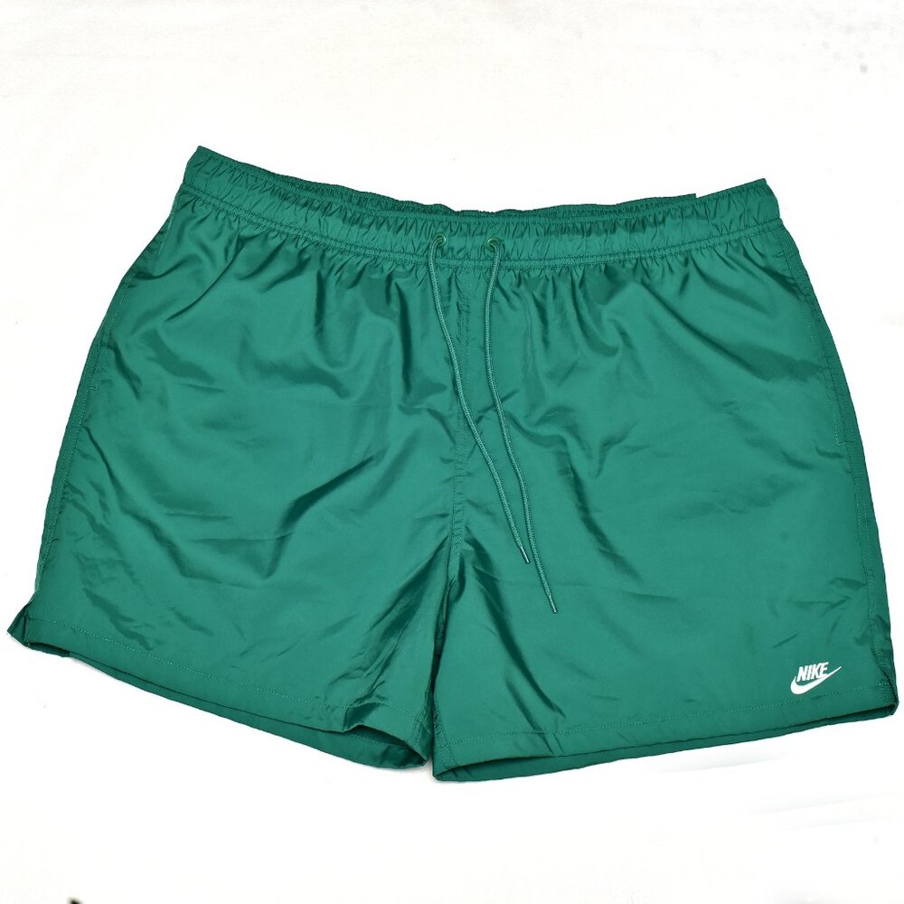 Nike Club Woven Flow Lined Above Knee Shorts Men XXL Green Malachite FN3307-365